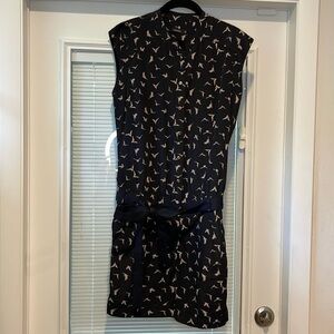 Moma Bird Shortalls Romper